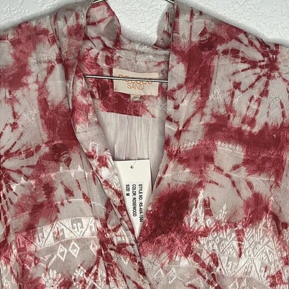 NWT Rococo Sands Ava Mini Dress in Rosewood Medium Revolve - Picture 4 of 15